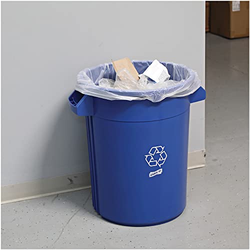 Genuine Joe Heavy-Duty Trash Container, 32 Gal