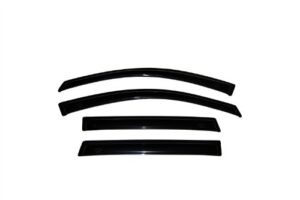 auto ventshade [avs] ventvisor / rain guards | outside mount, smoke color, 4 pc | 94752 | fits 2000 – 2007 ford focus zxw wagon