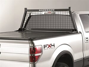 backrack | 10400 | truck bed safetyrack headache rack |fits ’68-’07 chevy/gmc classic/ck series | ’75-’03 f-150 |’04-’15 nissan titan | ’68-’17 dodge ram | ’95-’07 toyota tundra, black