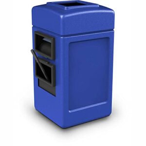commercial zone products 755104 harbor 1 waste/wsc,blue