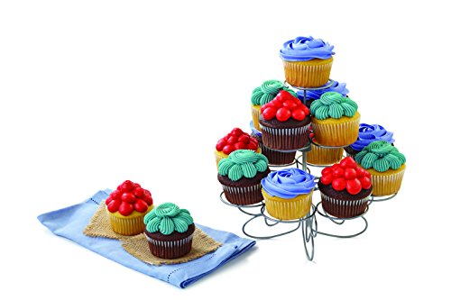 Wilton Cupcakes 'N More Small Cupcake Stand - Metal Dessert Stand