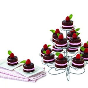 Wilton Cupcakes 'N More Small Cupcake Stand - Metal Dessert Stand