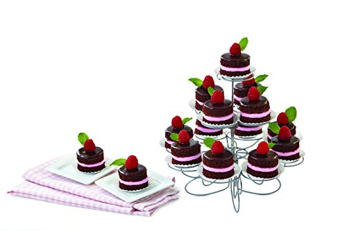 Wilton Cupcakes 'N More Small Cupcake Stand - Metal Dessert Stand