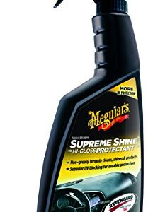 Meguiar's G4016EU Supreme Shine Hi-Gloss Interior Dash & Trim Protectant 473ml. Superior UV Protection