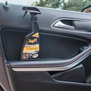 Meguiar's G4016EU Supreme Shine Hi-Gloss Interior Dash & Trim Protectant 473ml. Superior UV Protection