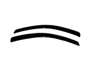 auto ventshade [avs] ventvisor / rain guards | in-channel, smoke color, 2 pc | 92135 | fits 1988 – 1996 chevrolet beretta