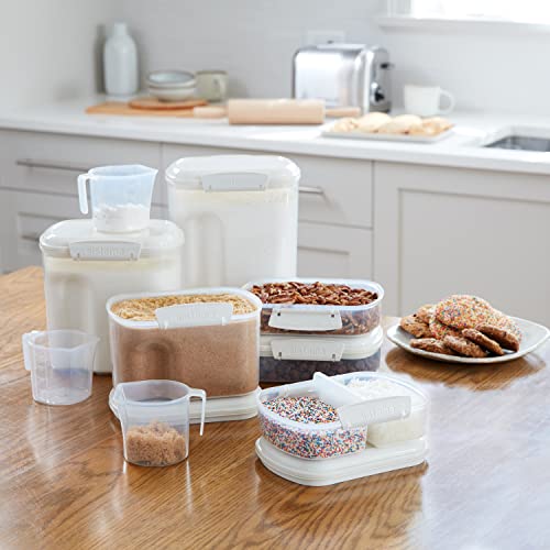 Sistema Bake It Food Storage for Baking Ingredients, Powdered Sugar Container 6.6 Cups