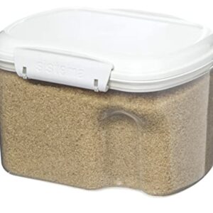 Sistema Bake It Food Storage for Baking Ingredients, Powdered Sugar Container 6.6 Cups