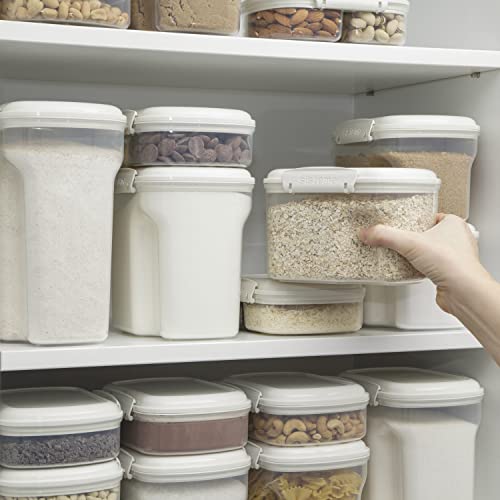 Sistema Bake It Food Storage for Baking Ingredients, Powdered Sugar Container 6.6 Cups