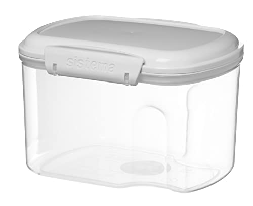 Sistema Bake It Food Storage for Baking Ingredients, Powdered Sugar Container 6.6 Cups