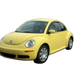 Auto Ventshade [AVS] Ventvisor / Rain Guards | Outside Mount, Smoke Color, 2 pc | 92034 | Fits 1998 - 2010 Volkswagen Beetle