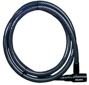 master lock 8142dat 6′ cable with integrated keyed lock