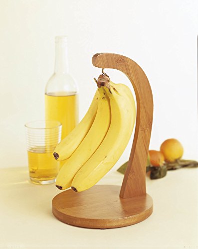 Lipper International Bamboo Wood Banana Hanger, 7" x 11-1/8"