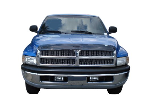 Auto Ventshade (AVS) 25211 Bugflector II Dark Smoke Hood Shield for 1994-2001 Dodge Ram 1500, 1994-2002 Ram 2500 & 3500