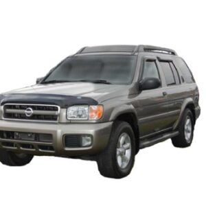 Auto Ventshade [AVS] Bugflector II Hood Shield for 1999.5 - 2004 Nissan Pathfinder | High Profile, Smoke, 1 pc. | 25146