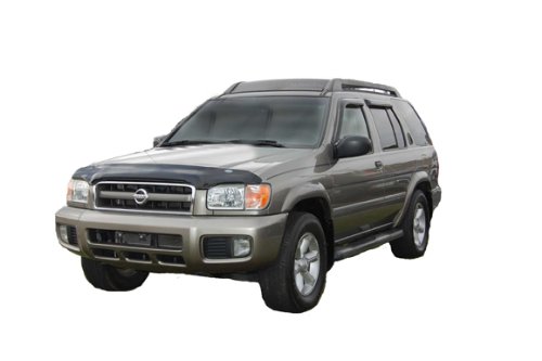 Auto Ventshade [AVS] Bugflector II Hood Shield for 1999.5 - 2004 Nissan Pathfinder | High Profile, Smoke, 1 pc. | 25146