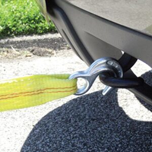 SmartStraps Tow Strap - 20ft YW Tow Strap w Hooks 1pk 10,000lb