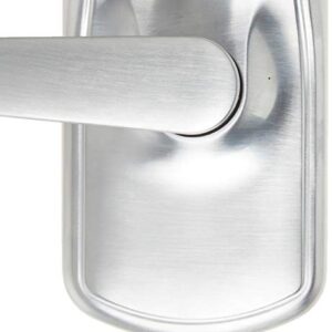 SCHLAGE FE575 PLY 626 ELA Plymouth Keypad Entry with Auto-Lock and Elan Levers, Brushed Chrome