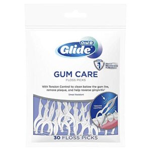 oral-b glide gum care floss picks, 30 count (pack of 1)