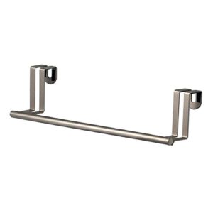 Spectrum Diversified Door Bar No-Installation Kitchen, Cabinet Rack With Padded Brackets, Bathroom Towel Stand, Brushed Nickel