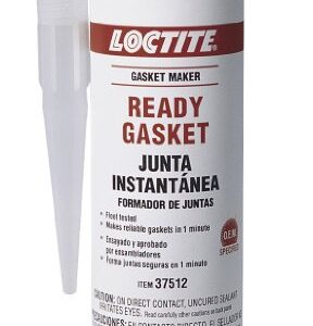 Loctite Ready Gasket – 1-Minute Flange Sealant & Gasket Maker for Automotive: Sensor-Safe, High Temp, Low-Odor | Black, 190mL Aerosol Can (PN: 37512-494150)