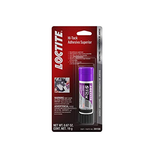 Loctite 534 Hi-Tack Gasket Dressing Glue Stick for Automotive: Anaerobic, High-Temp, Non-Corrosive | Purple, 19-Gram Stick (PN: 640807)