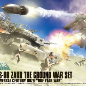 Bandai Hobby MS-06 Zaku The Ground War Set 1/144 - UC Hard Graph