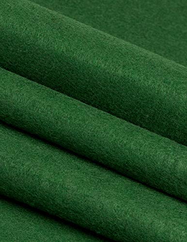 High Quality Craft Felt by The Yard 72" Wide X 1 YD Long - Kelly Green