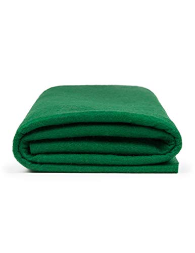 High Quality Craft Felt by The Yard 72" Wide X 1 YD Long - Kelly Green