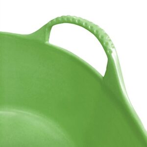 TubTrug SP15PST Shallow Pistacio Flex Tub, 15 Liter