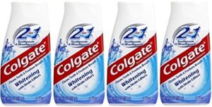 colgate 2-in-1 whitening with stain lifters toothpaste 4.60 oz (4 packs)