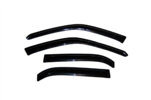 auto ventshade [avs] ventvisor / rain guards | smoke color, 4 pc | 94033 | fits 1998 – 2002 chevrolet prizm/toyota corolla sedan