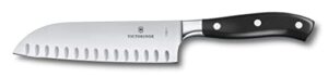 victorinox forged 7-inch granton edge santoku knife