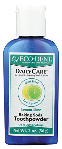 Eco-Dent Daily Care Baking Soda Toothpowder, Lemon-Lime 2 oz