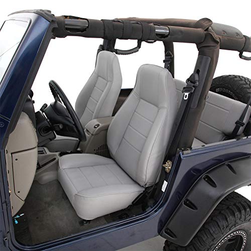 Smittybilt Standard Bucket Seat (Denim Gray) - 44911