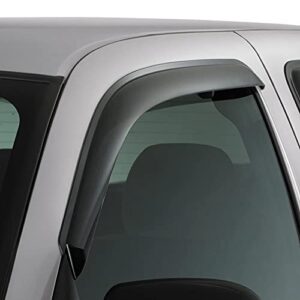 Auto Ventshade (AVS) 92093 Original Ventvisor Side Window Deflector Dark Smoke, 2-Piece Set for 1989-1995 Toyota Pickup, 1990-1992 4Runner 2-Door with Vent Window