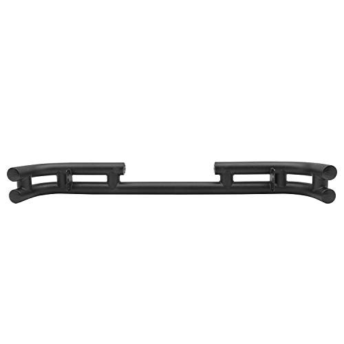 Smittybilt Tubular Jeep Rear Bumper in Textured Black Powder Coat (Black) - JB48-RT