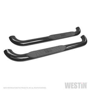 westin 21-1405 platinum black oval step bar