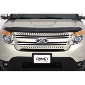 Auto Ventshade [AVS] Bugflector II / Hood Shield | High Profile, Dark Smoke | 25738 | 1992 - 1996 Ford Bronco & F-150, 1992 - 1998 F-250 & F-350