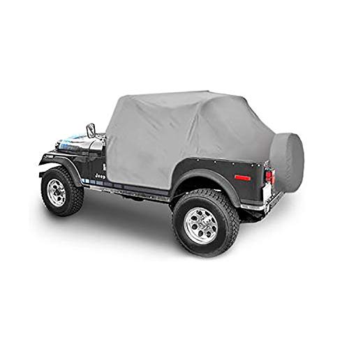 Smittybilt Water-Resistant Cab Cover with Door Flaps (Gray) - 1059