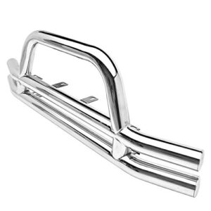 smittybilt front bumper with hoop (stainless steel) – jb44-fs