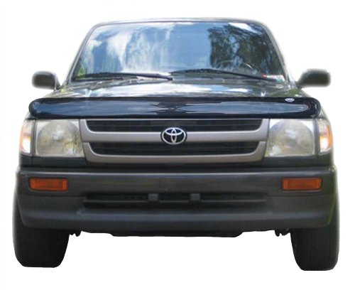 Auto Ventshade [AVS] Bugflector II / Hood Shield | High Profile, Dark Smoke | 25029 | 1995 - 2000 Toyota Tacoma