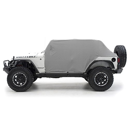 Smittybilt Water-Resistant Cab Cover with Door Flaps (Gray) - 1069