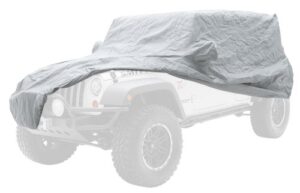 smittybilt full climate jeep cover (gray) – 803