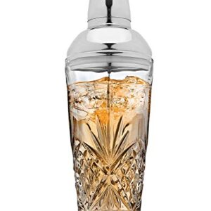 Godinger Dublin Cocktail Shaker, Martini Shaker, 17oz