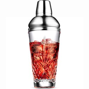 Godinger Dublin Cocktail Shaker, Martini Shaker, 17oz