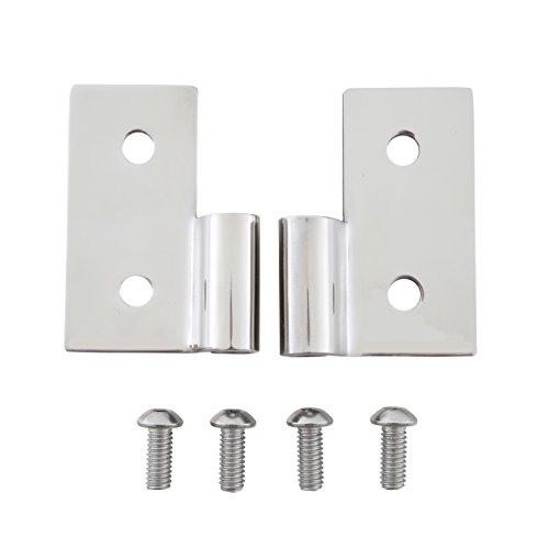 Smittybilt Lower Door Hinge Bracket (Stainless Steel) - 7407