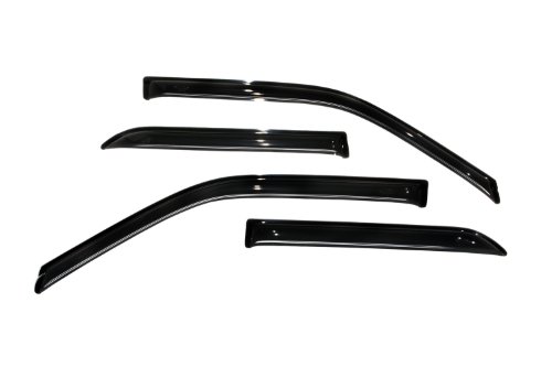 Auto Ventshade [AVS] Ventvisor / Rain Guards | Smoke Color, 4 pc | 94915 | Fits 1998 - 2002 Honda Passport, 1998 - 2004 Isuzu Rodeo