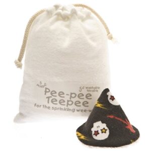 pee-pee teepee skulls black – laundry bag
