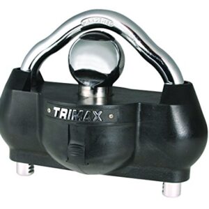 Trimax UMAX100 Premium Universal Dual Purpose Coupler Lock , Black